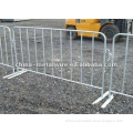 Temporary road safety barrier